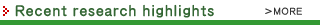 Recent research highlights